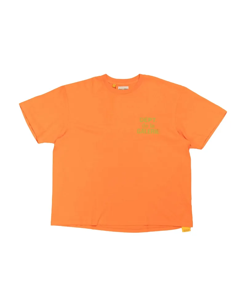 GALLERY DEPT. Cotton T-shirt Orange