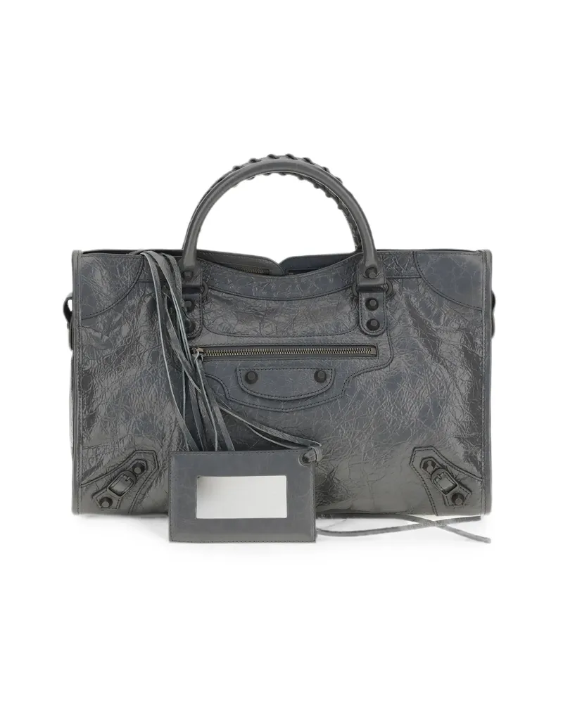 Balenciaga Medium City Tote Bag Grey