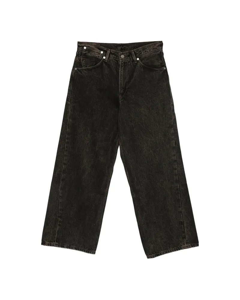 Levi's Twisted Baggy Wide-leg Jeans Black