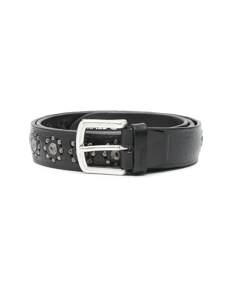ERALDO Embellished-buckle Belt Black