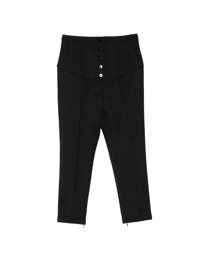 Jacquemus Arlesien Cropped Trousers Black
