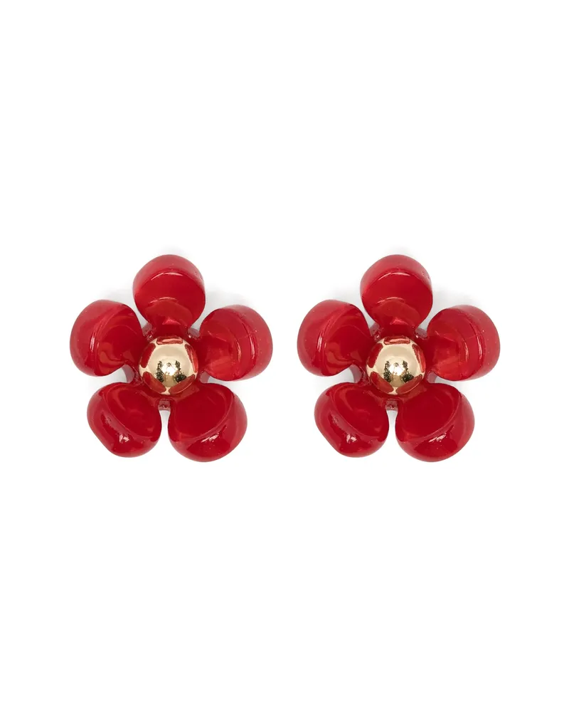 Kate Spade Summer Daze Flower Stud Earrings Gold
