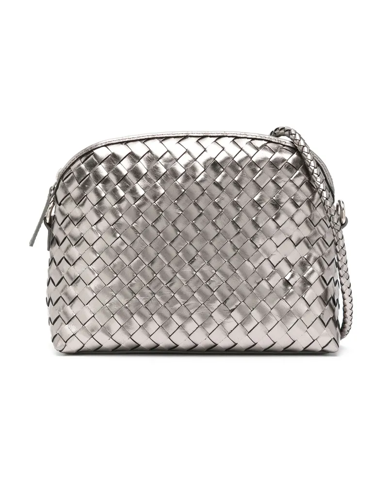 Dragon Diffusion Chunky Fellini Cross Body Bag Silver