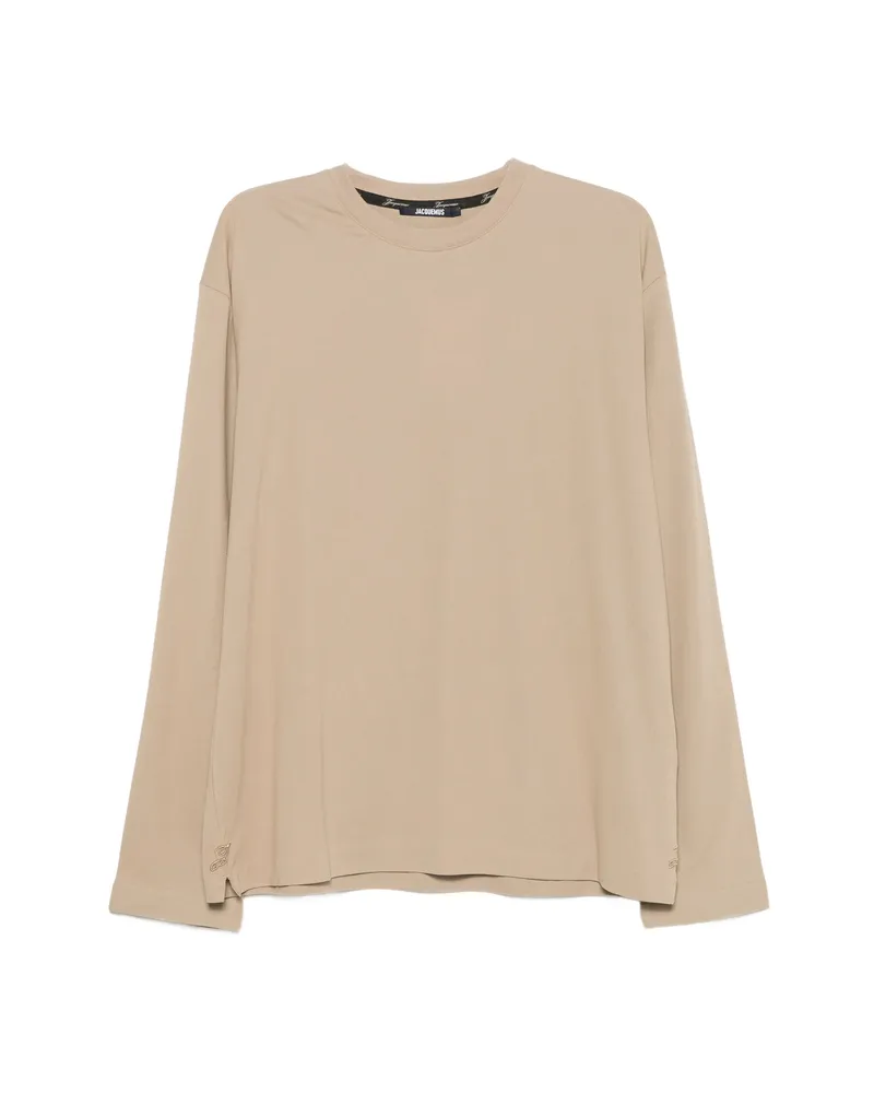 Jacquemus Long-sleeve T-shirt Neutrals