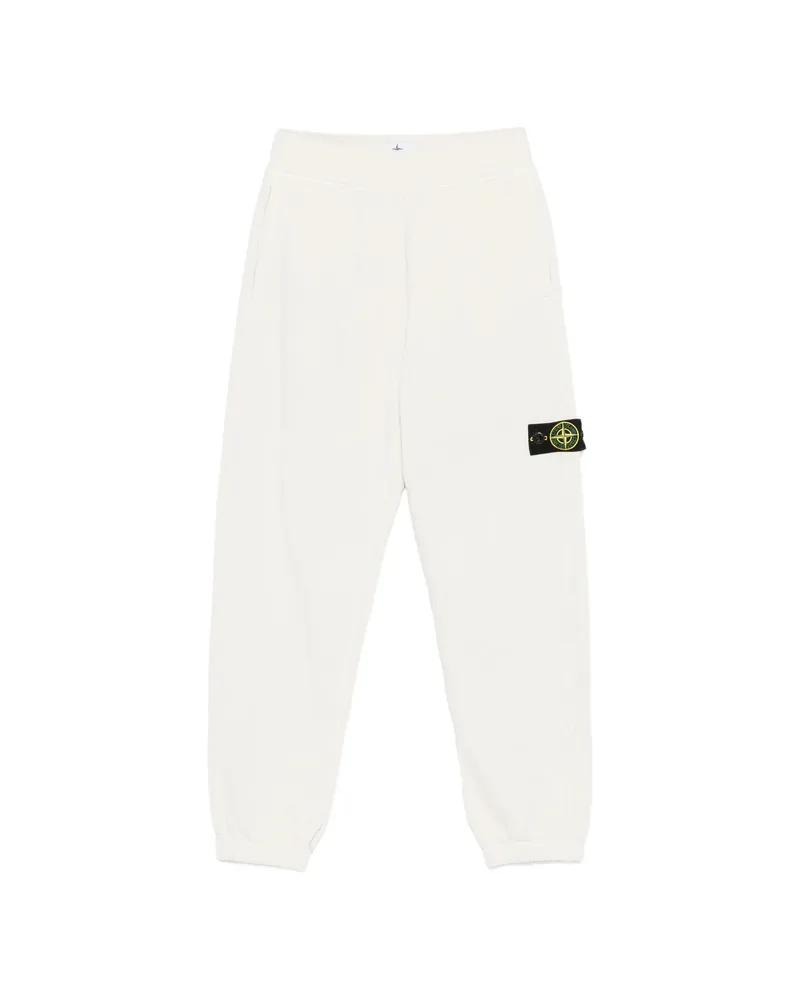 Stone Island Elasticated-waistband Track Pants Neutrals