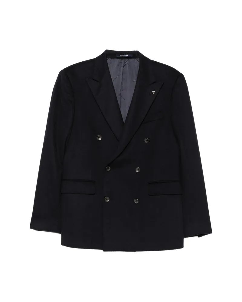 Tagliatore Double-breasted Blazer Blue