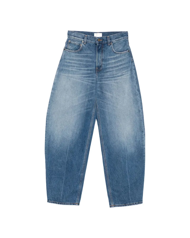 Haikure Bibi Barrel-leg Jeans Blue