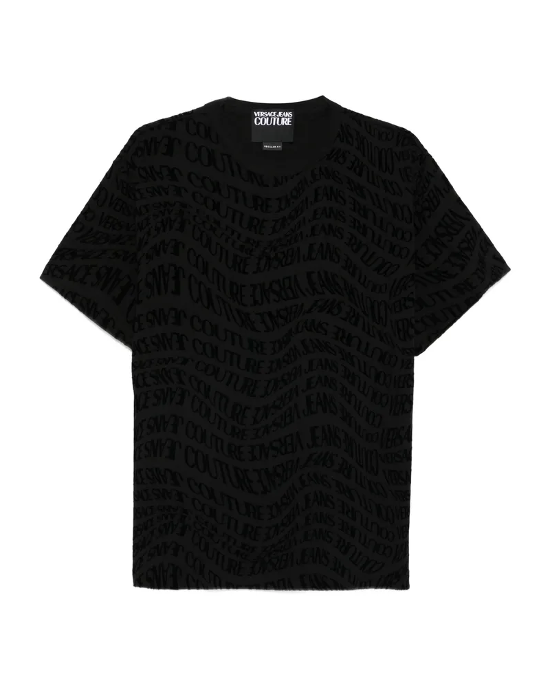 Versace Jeans Logo-print T-shirt Black