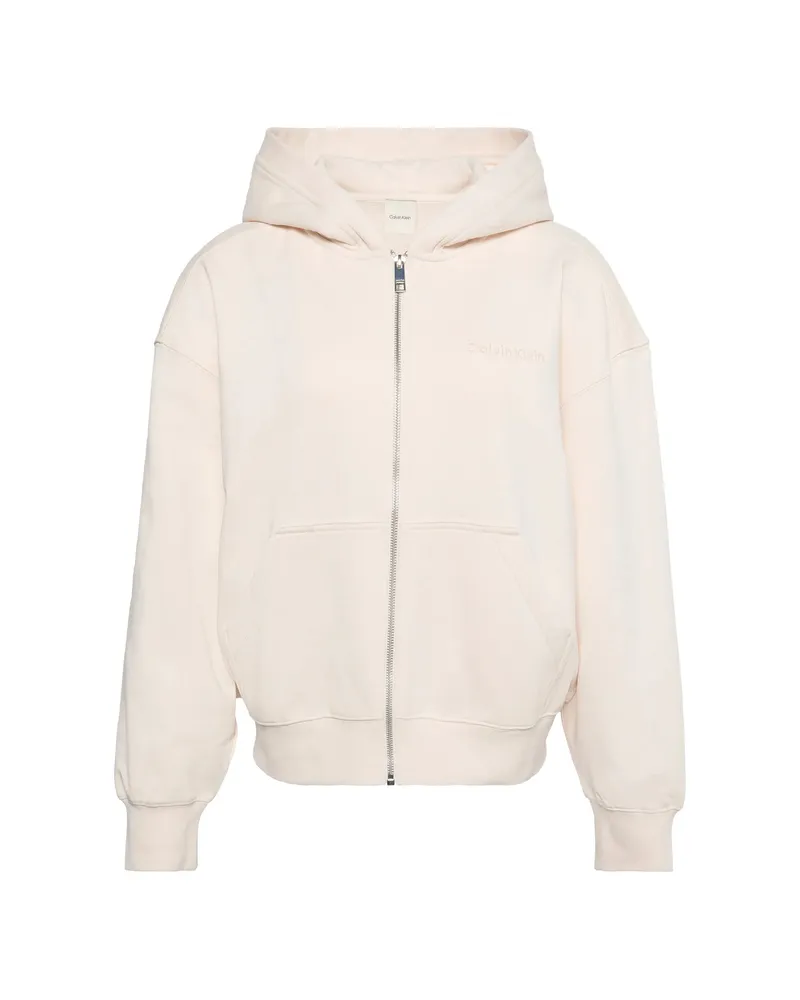 Calvin Klein Zip-up Hoodie Neutrals