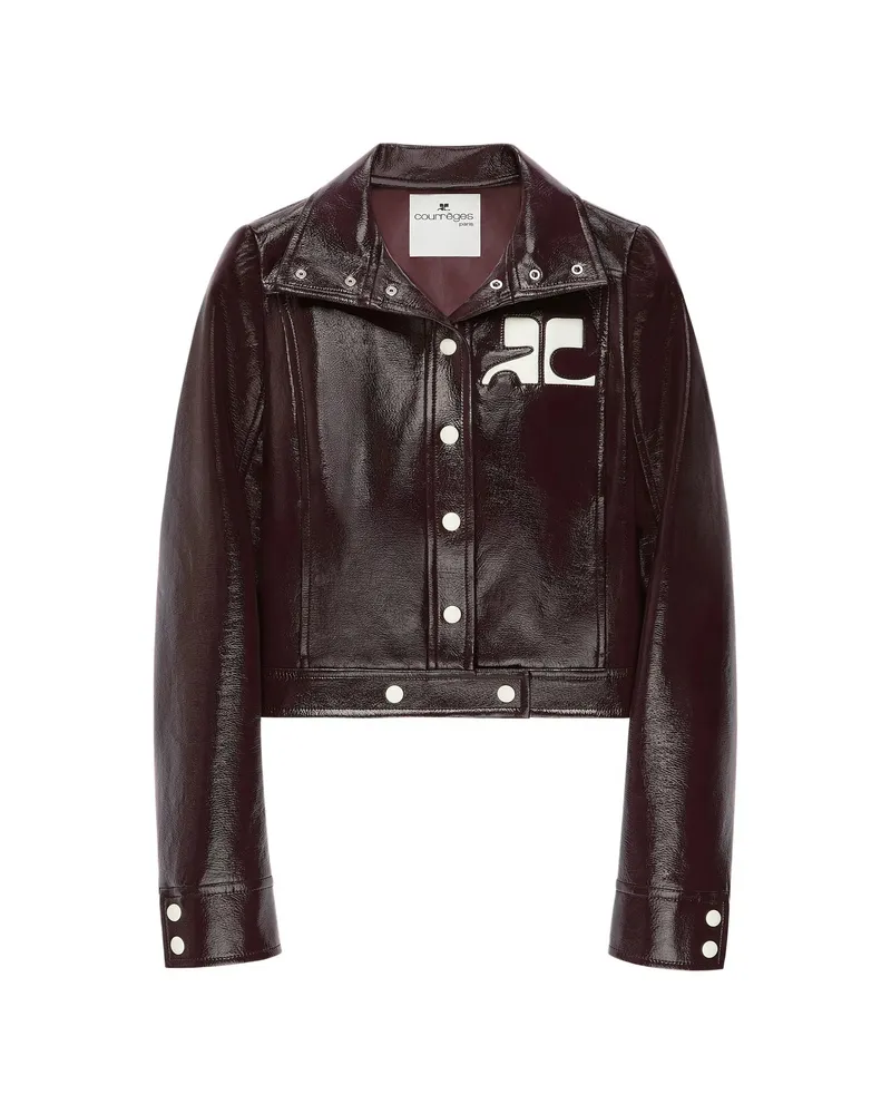Courrèges Reedition Vinyl Jacket Red