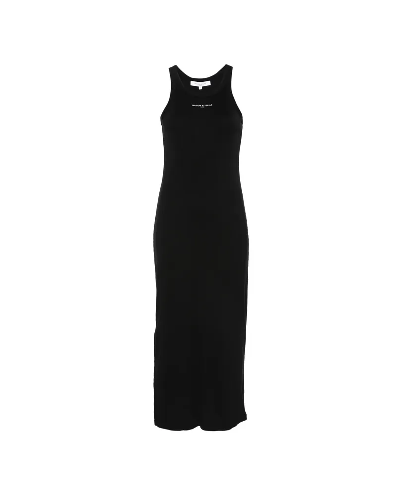 Kitsuné Ribbed Dress Black