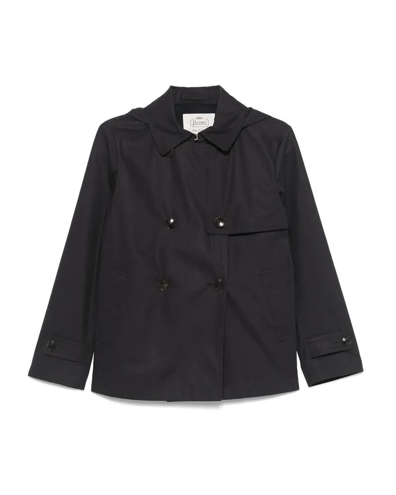 Herno Hooded Jacket Blue