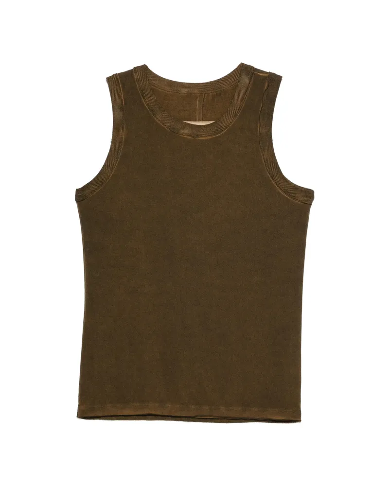 Uma Wang Round-neck Top Brown
