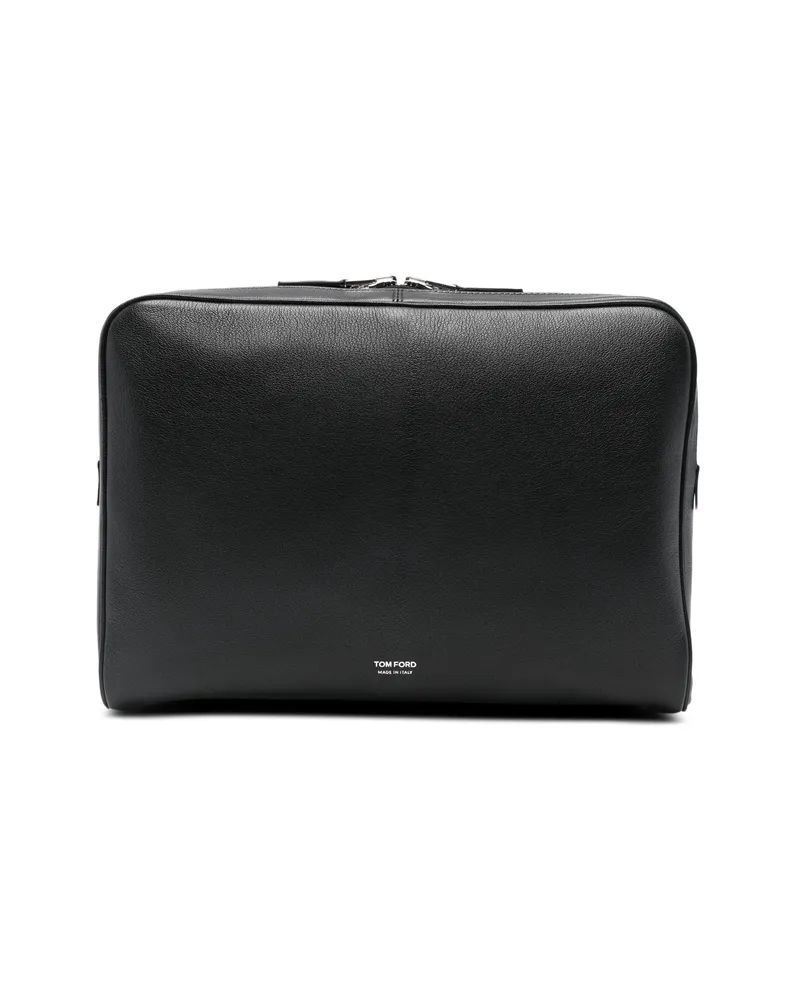 Tom Ford Zip-up Briefcase Black
