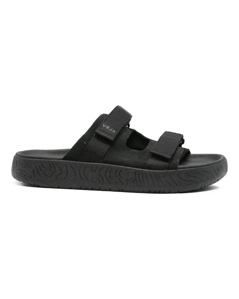 VEJA Double-strap Sandals Black