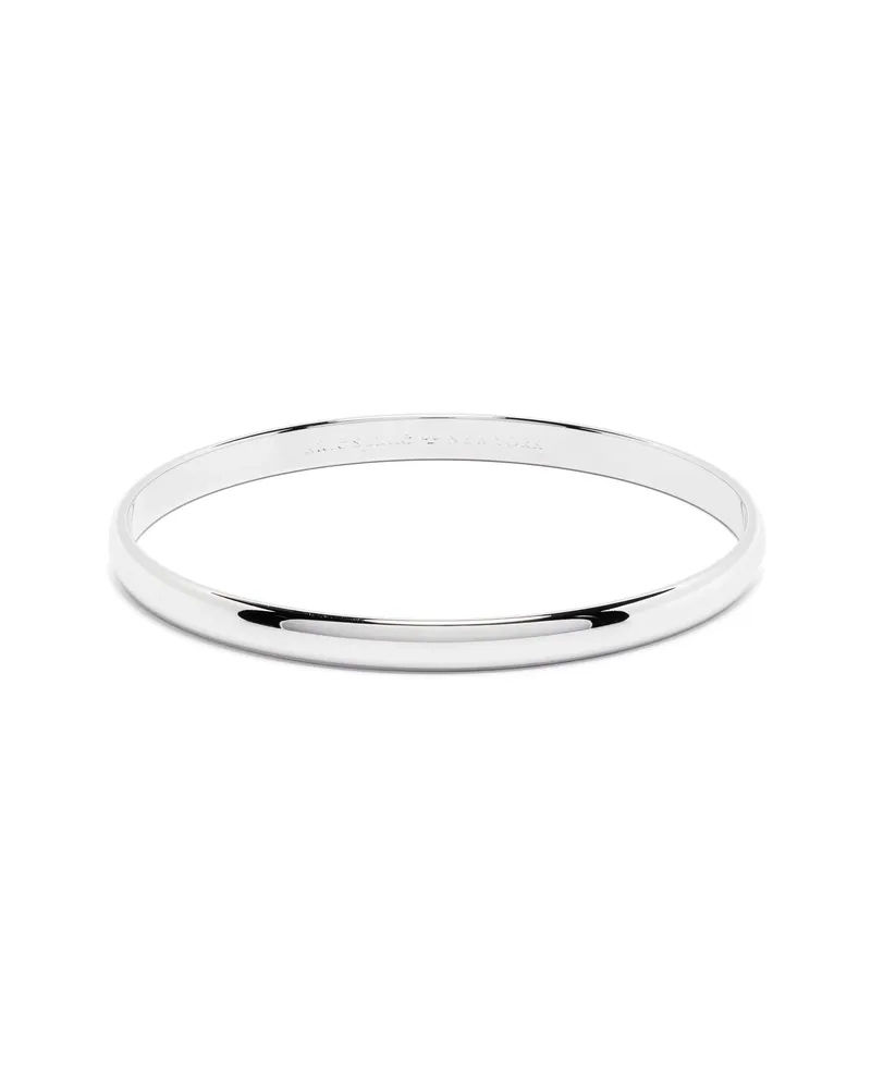 Kate Spade D-shape Bangle Silver