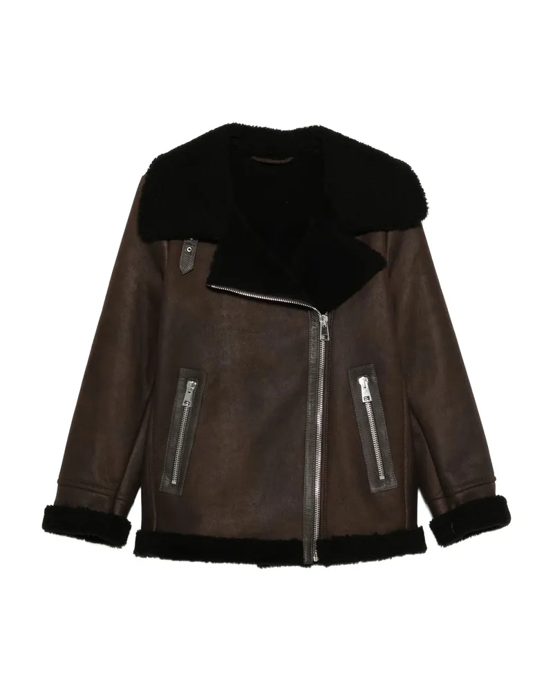 ERALDO Emma Suede Jacket Brown