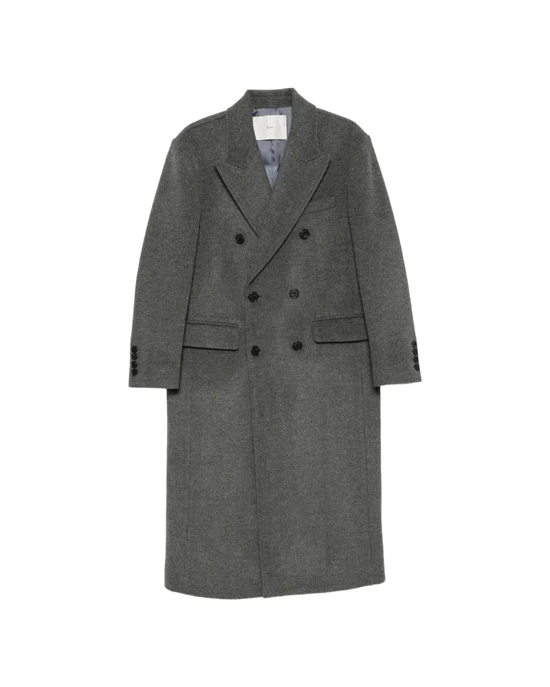 Dunst Double-breasted Coat Grey
