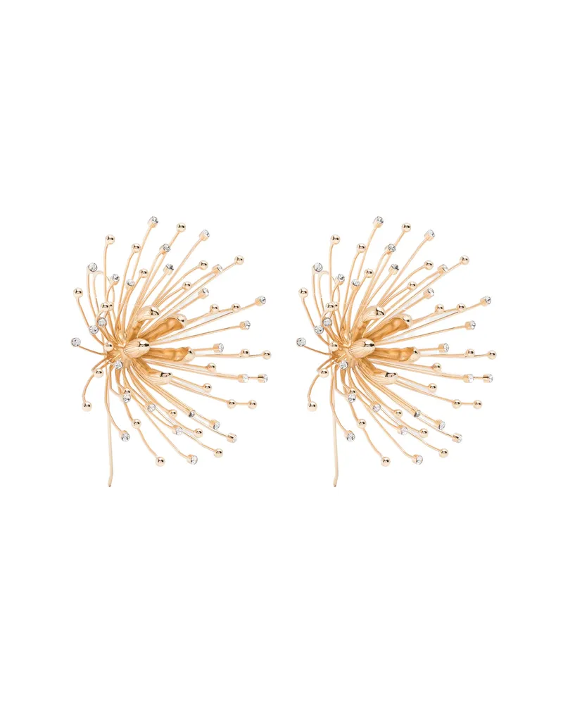 Cult Gaia Damita Threader Earrings Gold