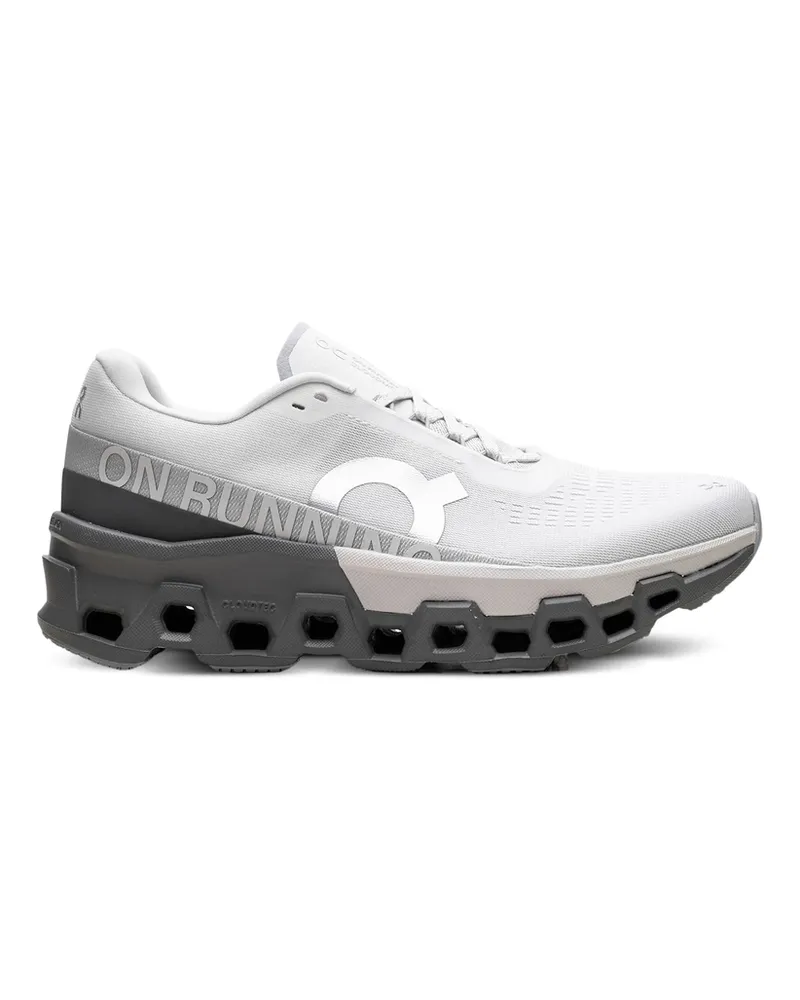 ON Cloudmonster 2 "Frost/Rock" Sneakers White