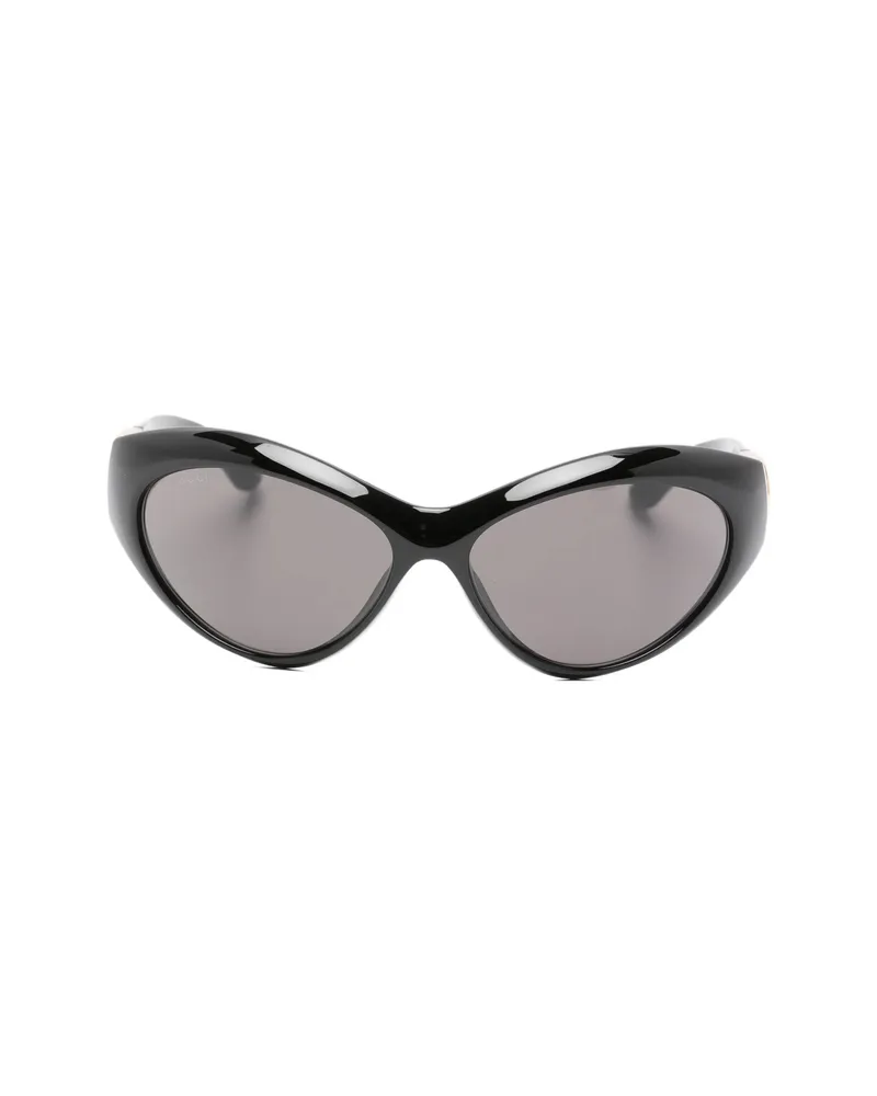 Gucci Double G Cat-eye Sunglasses Brown