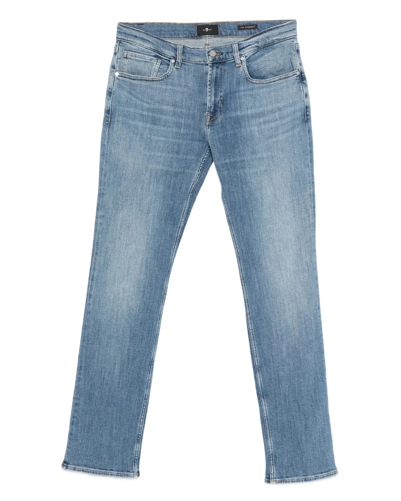 7 for all mankind Topstitch Jeans Blue