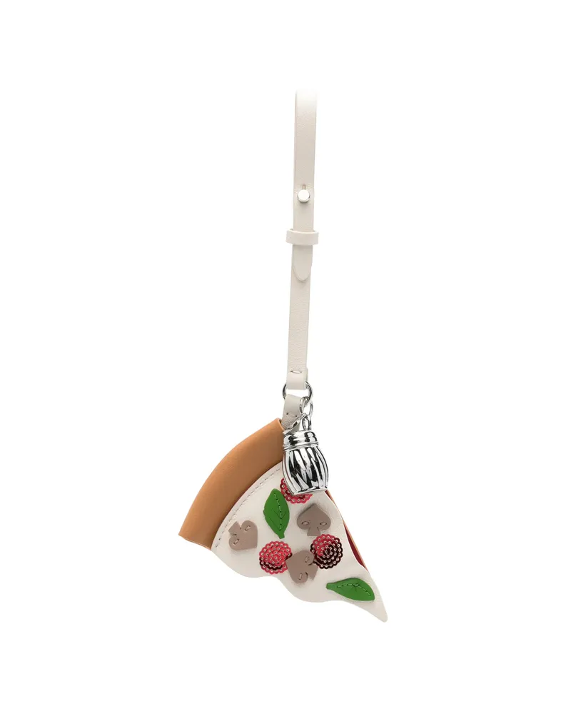 Kate Spade Pizza Bag Charm Neutrals