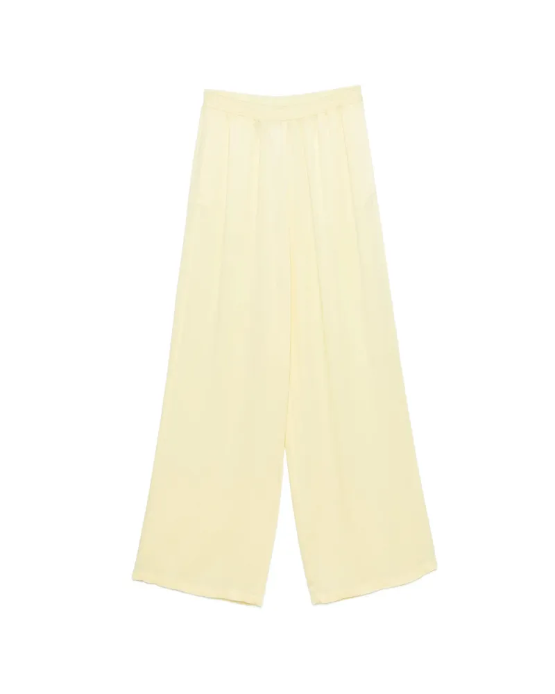 Fabiana Filippi Elastic-waistband Palazzo Pants Yellow