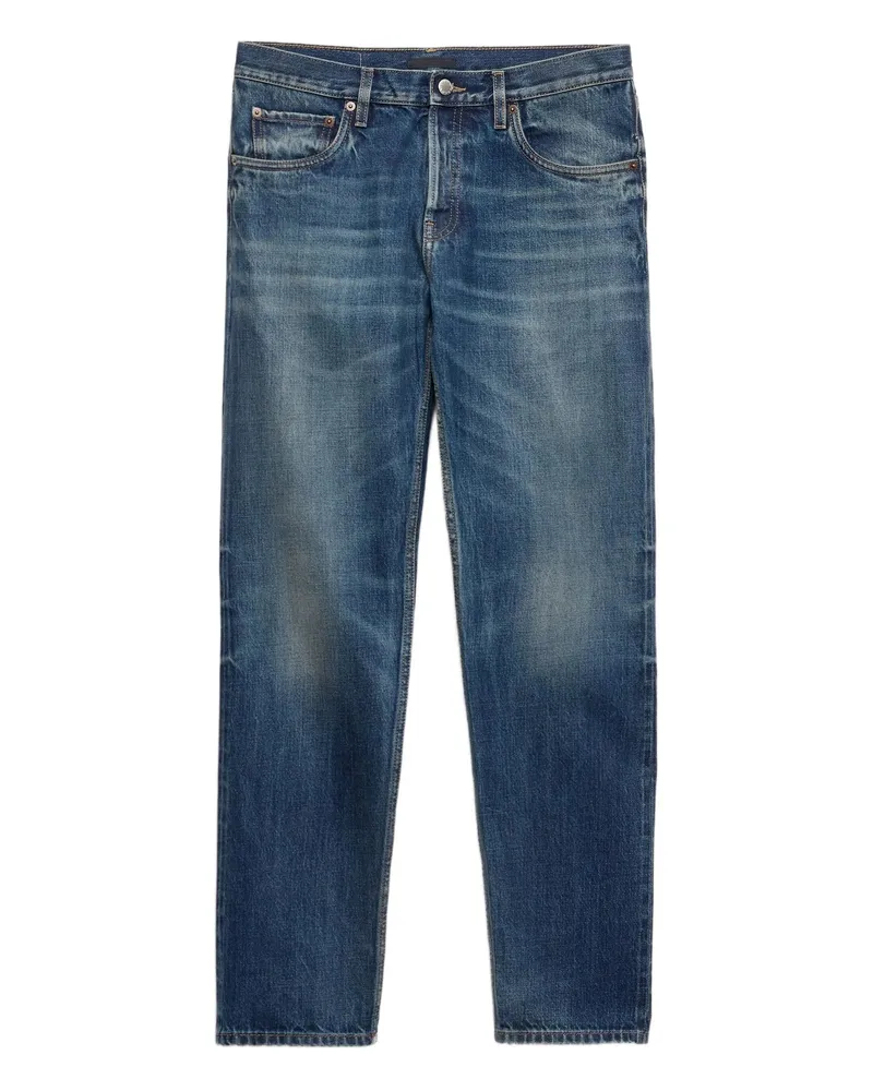 Prada Selvedge Straight-leg Jeans Blue