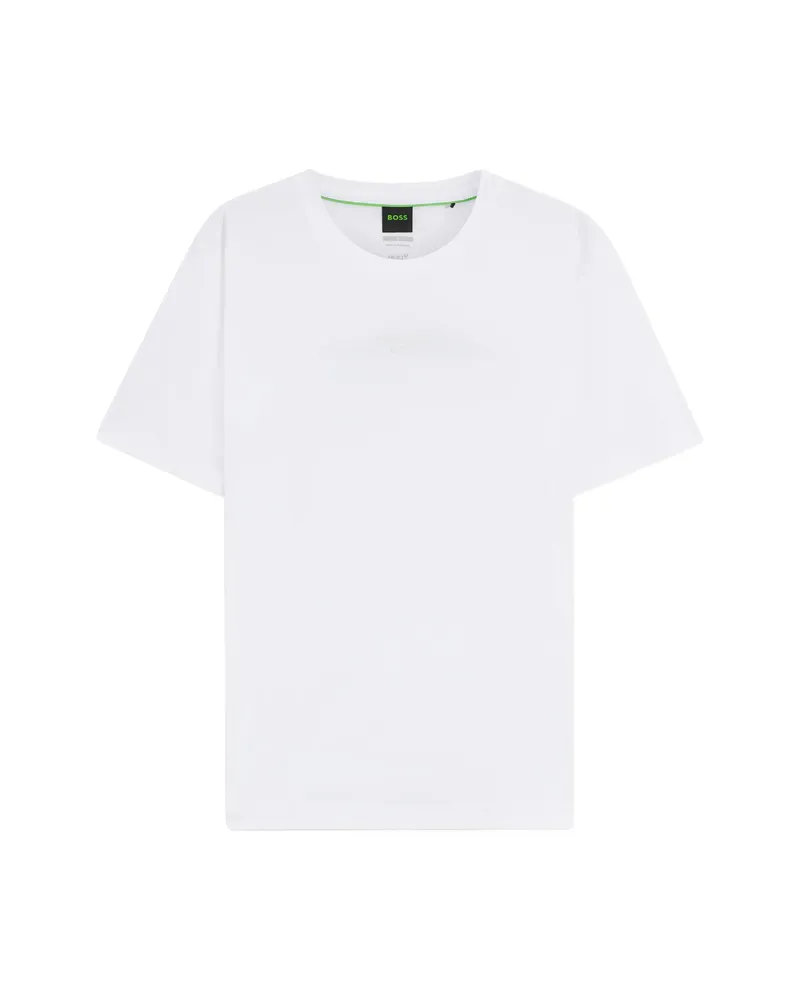 HUGO BOSS Car-graphic T-shirt White