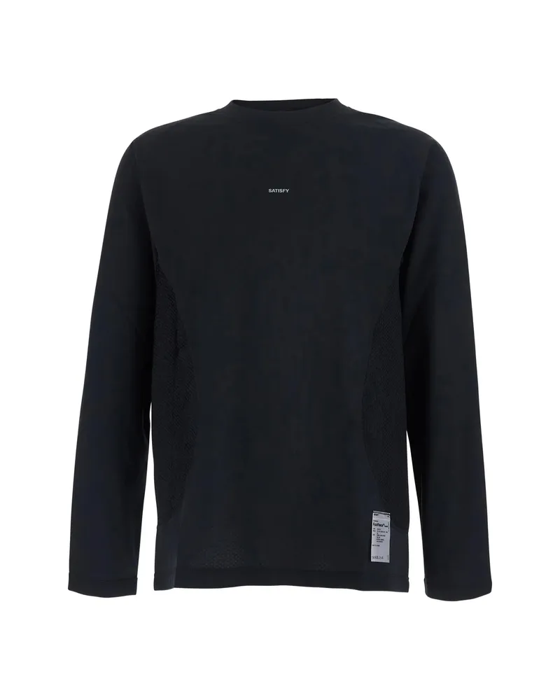Satisfy AuraLite UV Long-sleeve T-shirt Black