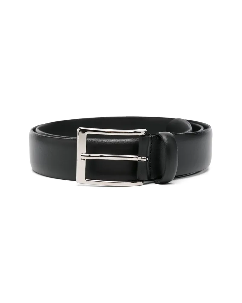 ERALDO Leather Belt Black