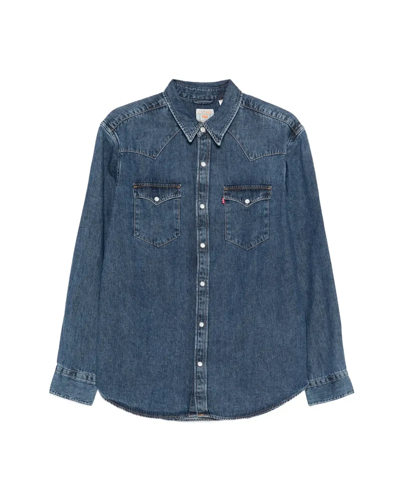 Levi's Barstow Western Denim Shirt Blue