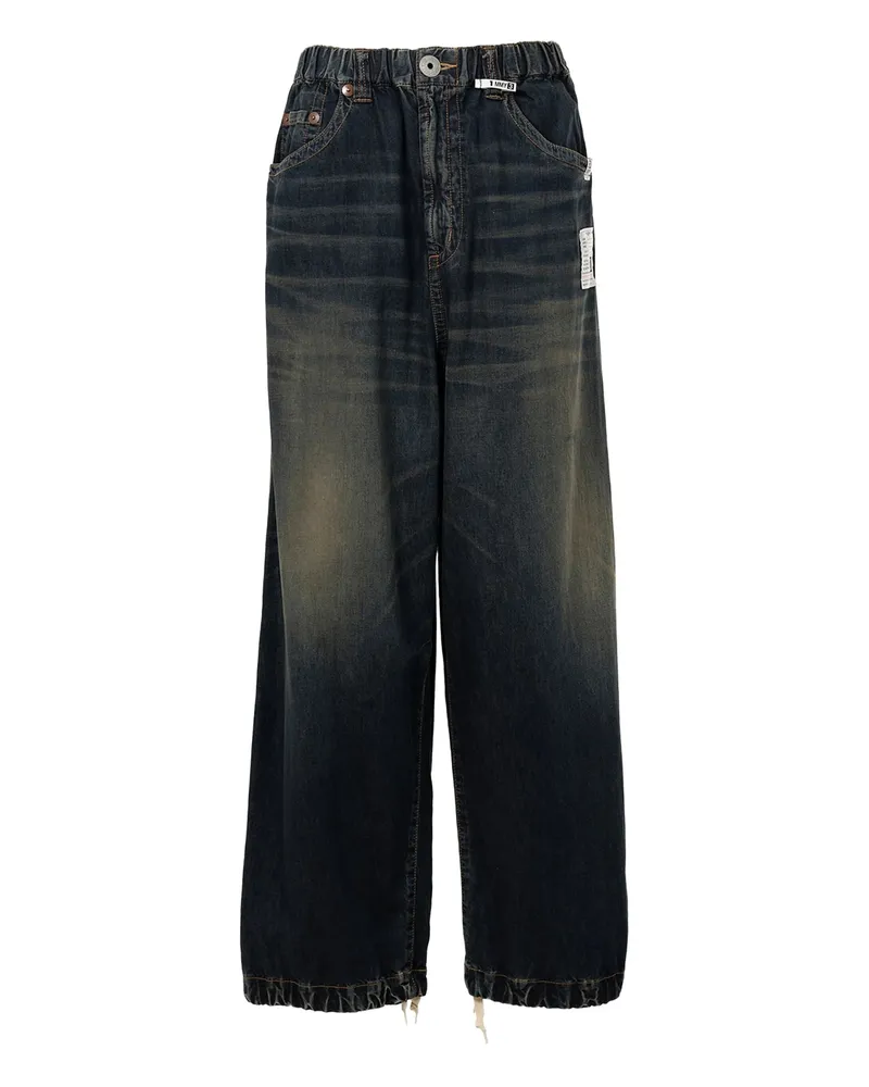 MIHARAYASUHIRO Elasticated-waist Jeans Blue