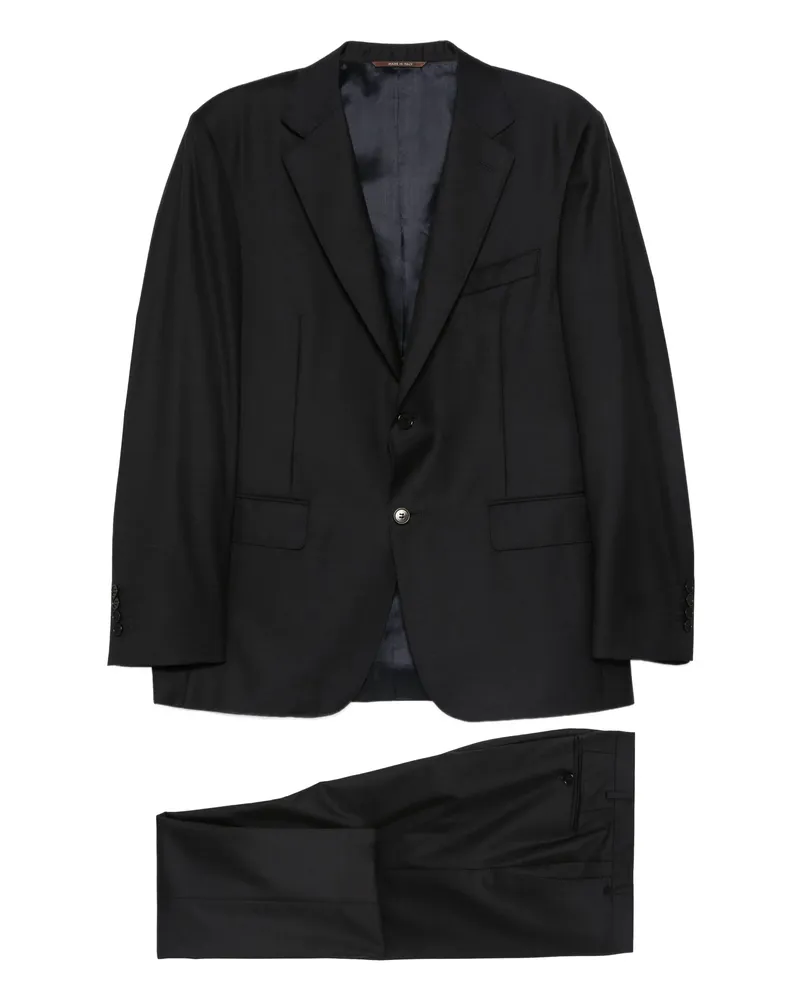 Canali Single-breasted Suit Blue