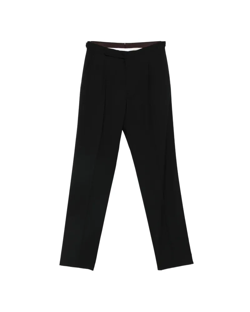 Umit Benan Pleated Trousers Black
