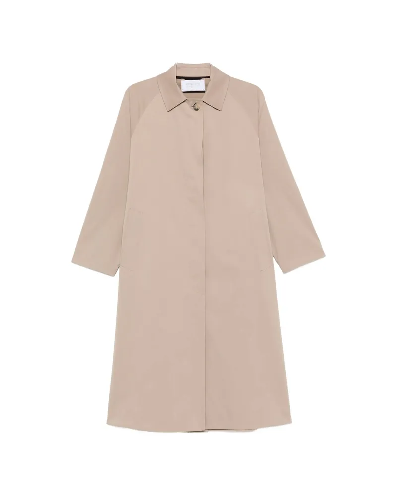 Harris Wharf London Buttoned Coat Neutrals