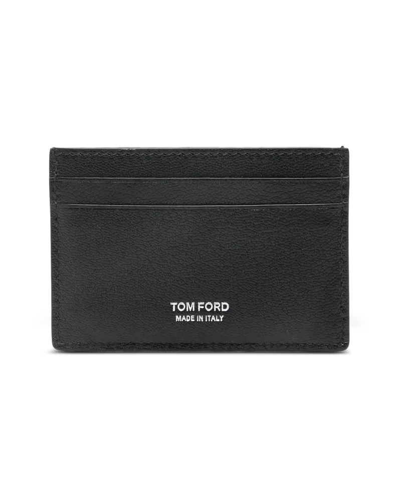 Tom Ford Logo-detail Card Holder Black