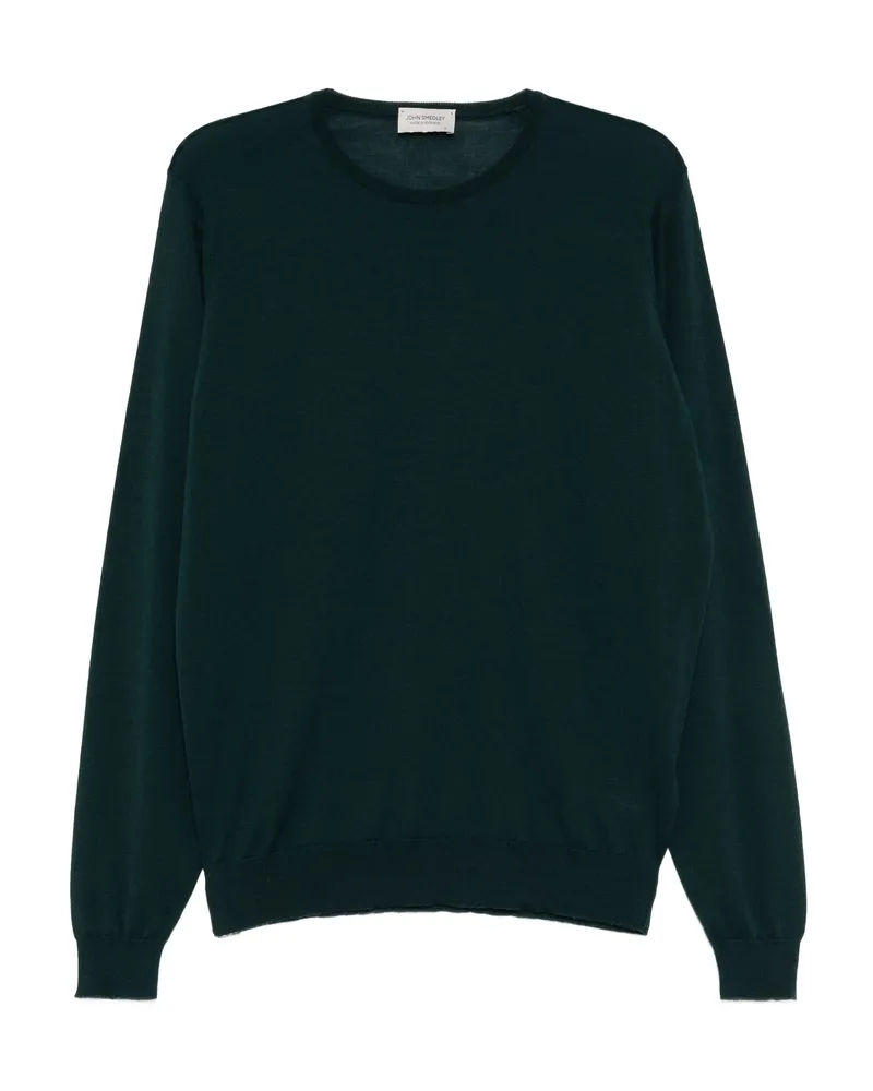 John Smedley Smed Knit Jumper Green