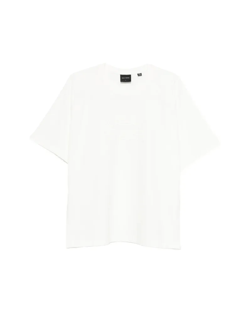 Daily Paper Logo-embossed T-shirt White