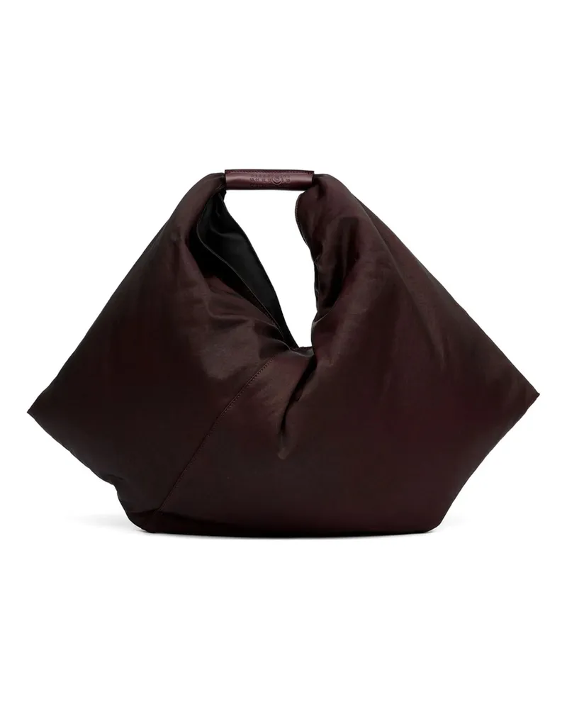 Maison Margiela Japanese Leather Tote Bag Brown