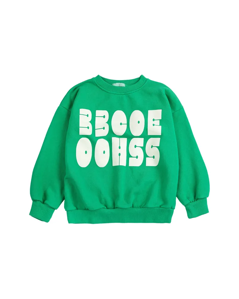 BOBO CHOSES Logo-print Sweatshirt Green