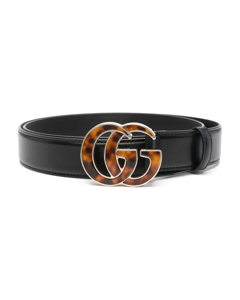 Gucci GG Marmont Leather Belt Black