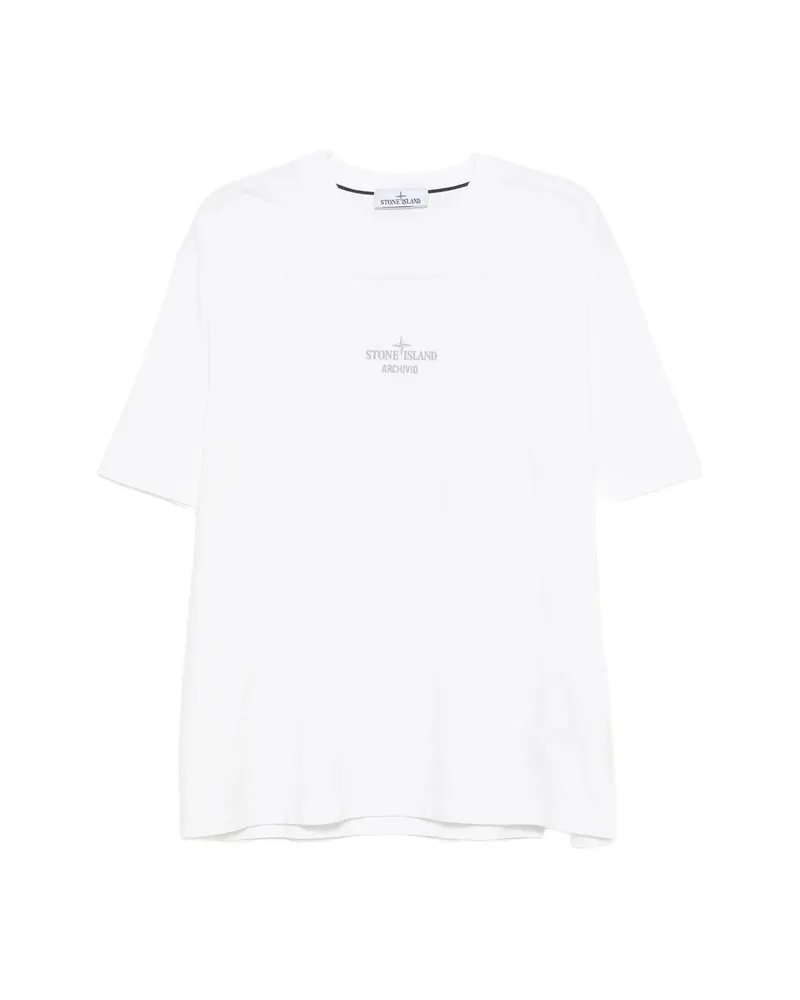 Stone Island Archivio Graphic-print T-shirt White