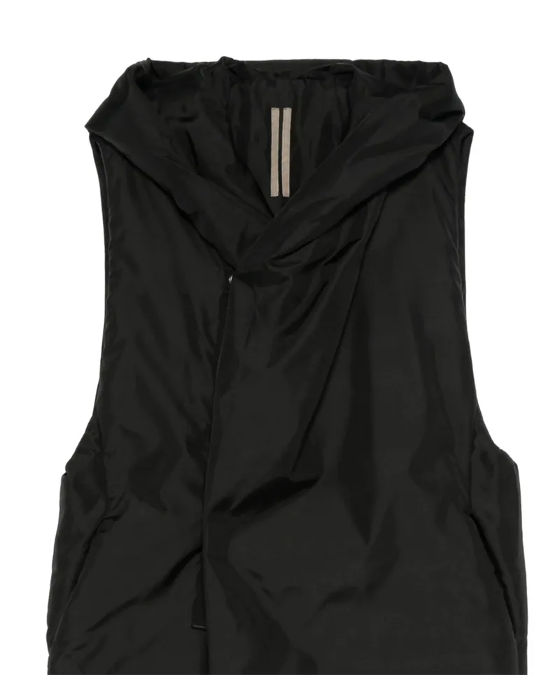 DRKSHDW by Rick Owens Sleeveless Padded Coat Black