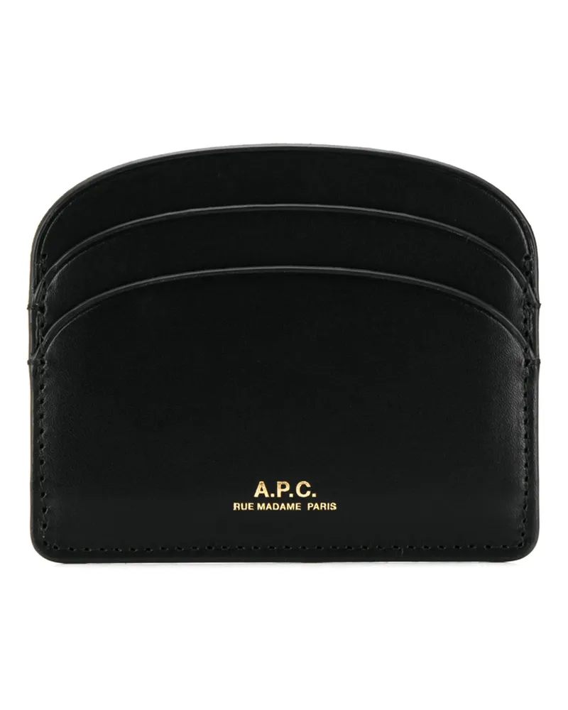 A.P.C. A. p.c. Demi-Lune Cardholder Black
