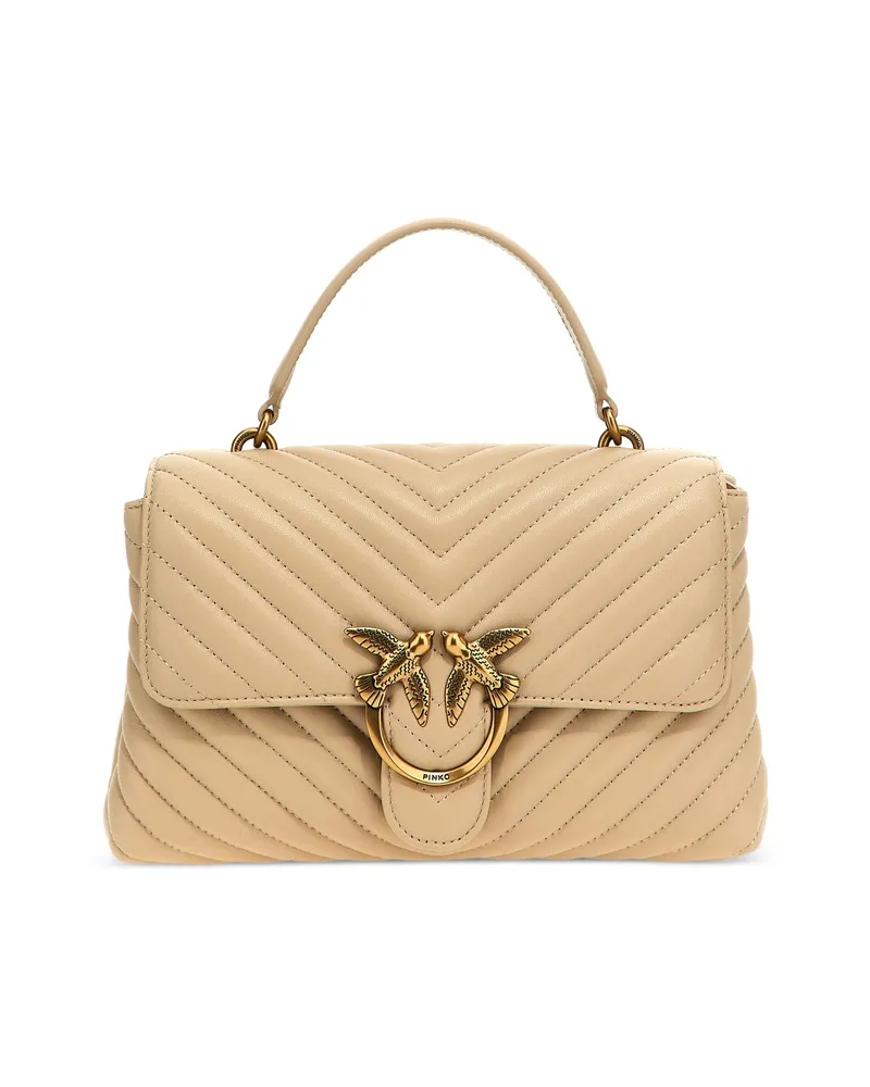 Pinko Love Lady Puff Classic Bag Brown