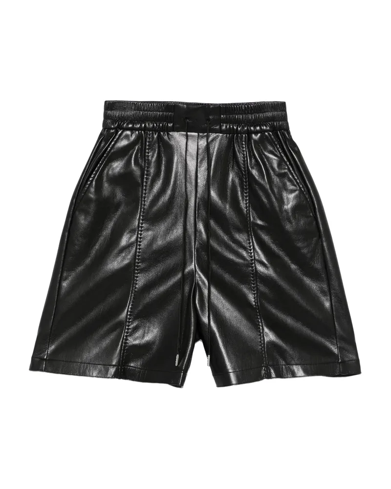 Pinko Elasticated-waist Shorts Black