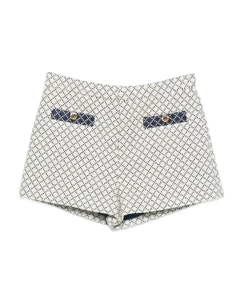 Gucci Geometric-pattern Pocket Shorts Neutrals