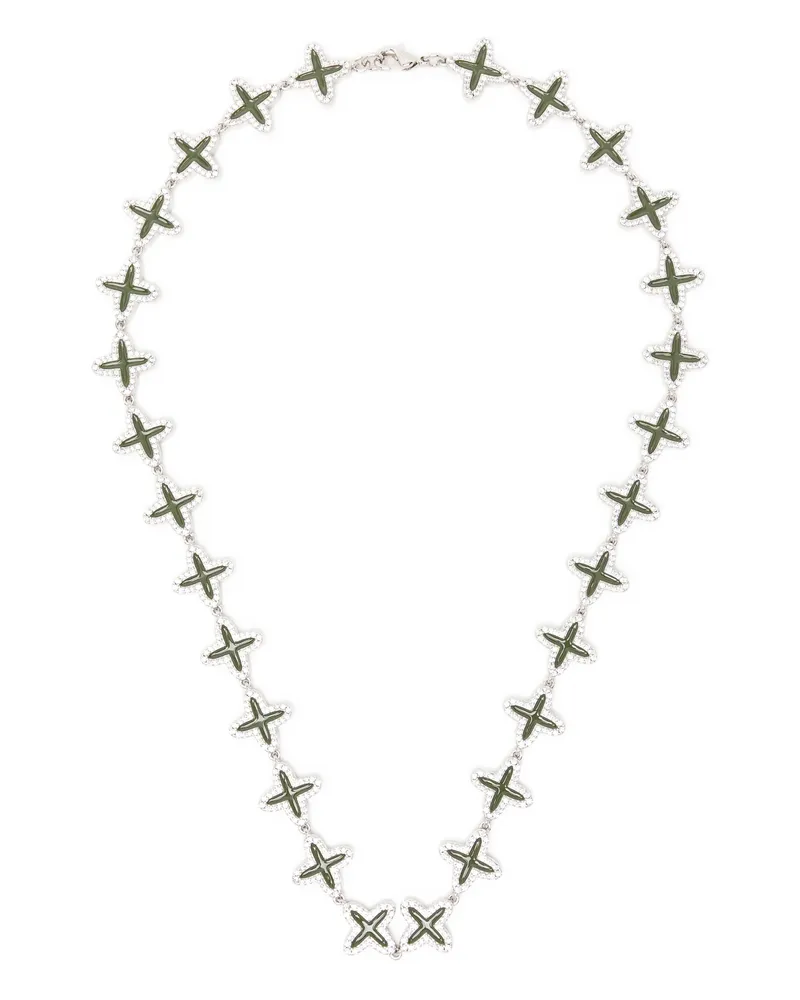DARKAI Clover Necklace Silver